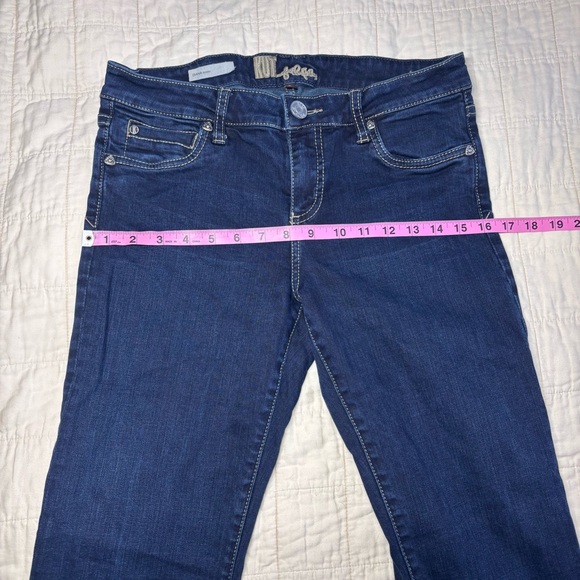 Kut from the Kloth Womens 6 Blue Diana Skinny Jeans Stretch Y2K Denim - Picture 2 of 11